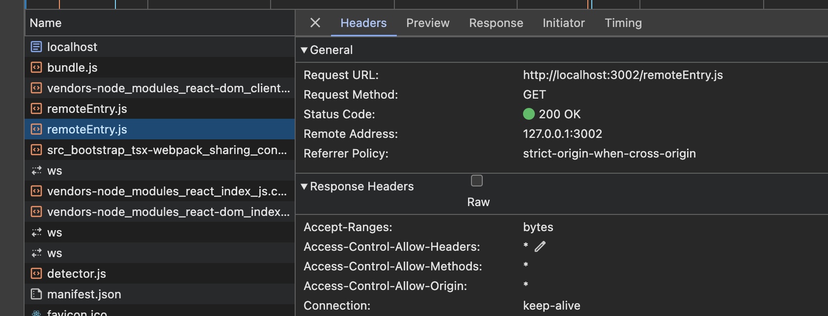 Remote2 loaded in Chrome DevTools