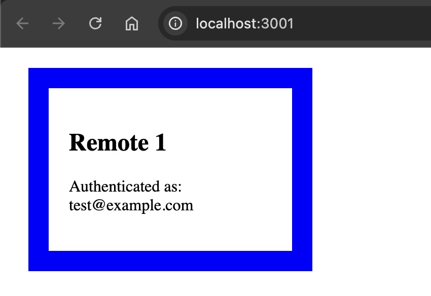 Remote1 loaded locally