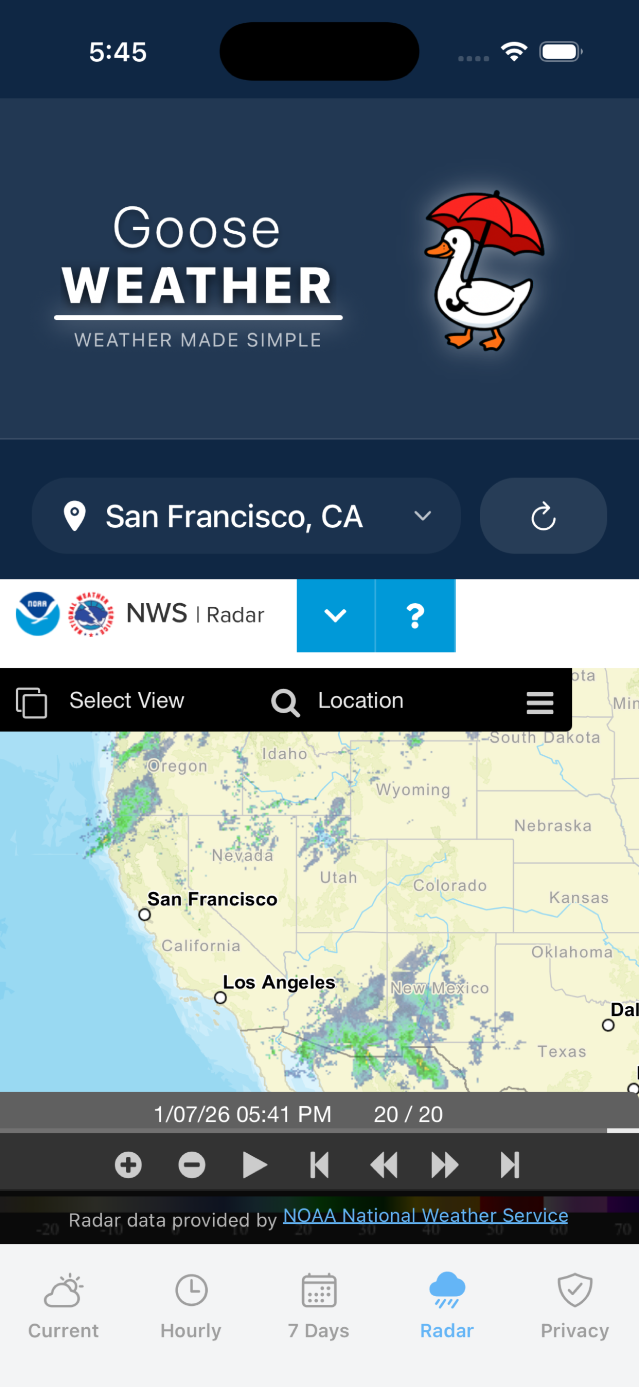 Goose Weather screenshot